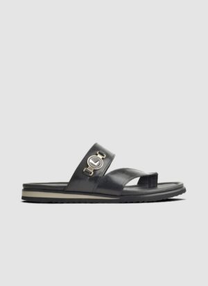Language Shoes-Men-Gilson Sandal-Premium Leather-Black Colour-Sandal