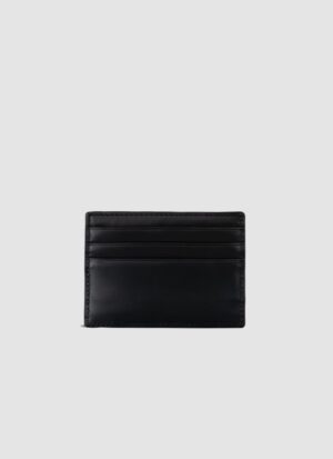 Language Shoes-Men-Usher Card Holder-Premium Leather-Black Colour-Leather Accessories