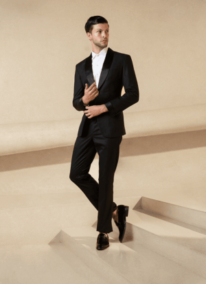 Language Shoes-Men-Astaire-Loafer-Premium Leather-Black Colour-Formal Shoe