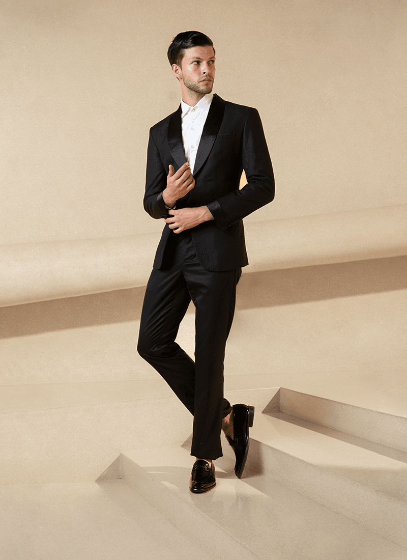 Language Shoes-Men-Astaire-Loafer-Premium Leather-Black Colour-Formal Shoe