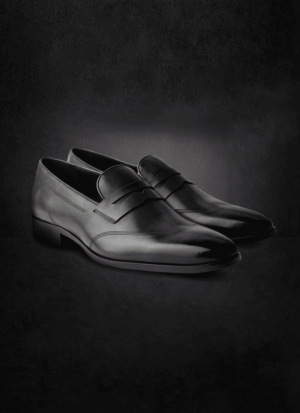 Language Shoes-Men-Flynn Loafer-Premium Leather-Grey Colour-Formal Shoe