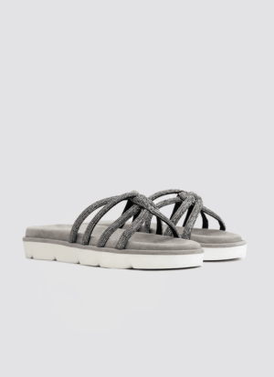 Language Shoes-Women-Asher Sandal-Premium Leather-Grey Colour-Sandals-3