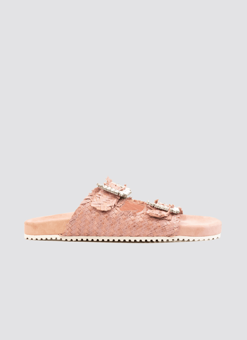 Language Shoes-Women-Evelyn Sandal-Premium Leather-Iilac Colour-Sandals